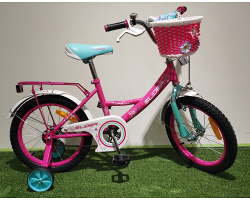 Велосипед 16 радиус Slider ''Dream'' с корзиной